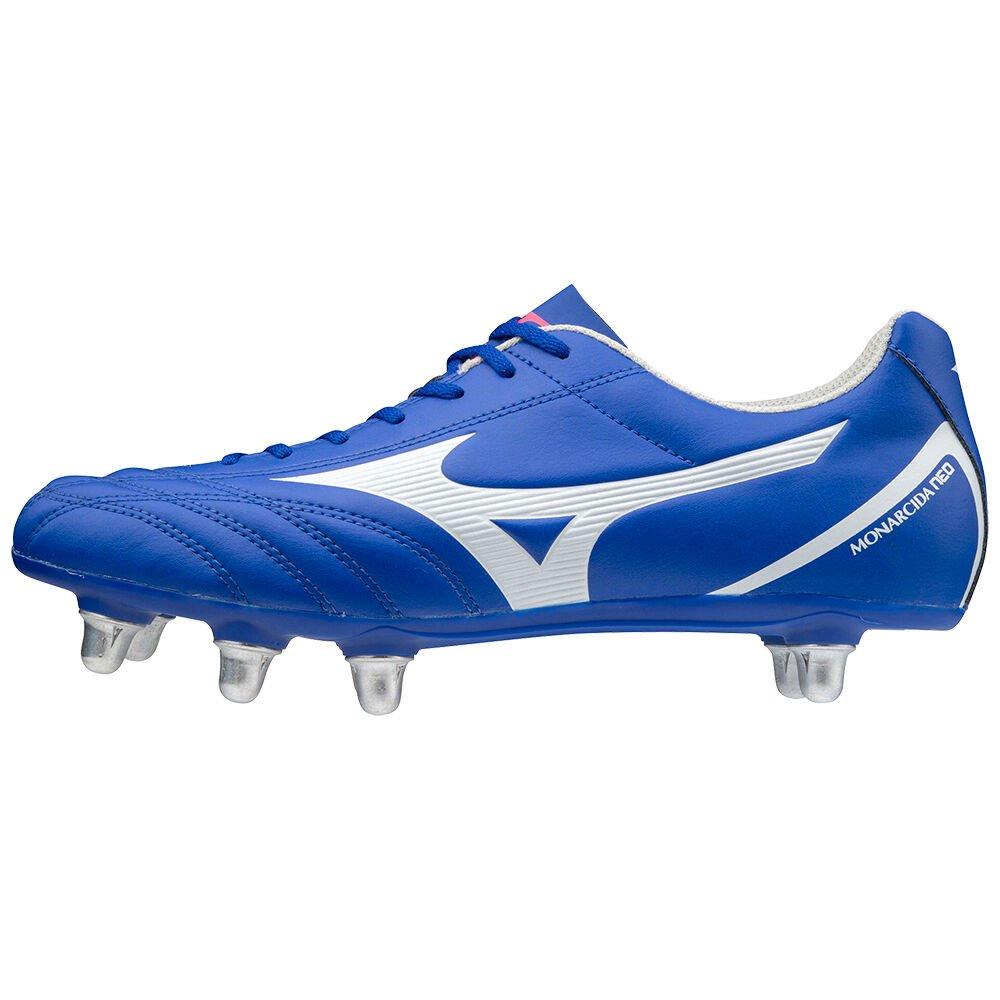 Mizuno Men's Rugby Shoes Monarcida Neo Blue/White - IESWOKH-34